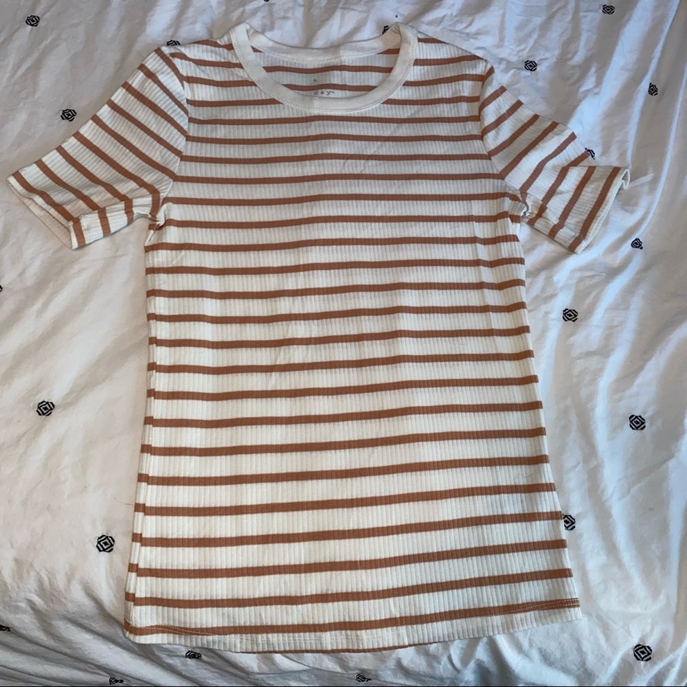 A New Day ribbed fitted top